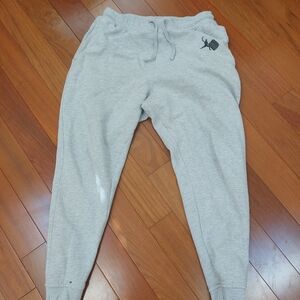 Unisex Medium slim fit Grey joggers
